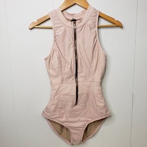 NEXT FEELING FINE MALIBU TANK ONE-PIECE BLUSH SWIMSUIT SIZE MEDIUM